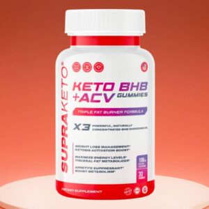 Supra Keto BHB + ACV Gummies